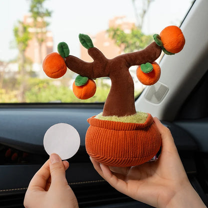 Mini Persimmon Tree Plush with Velcro
