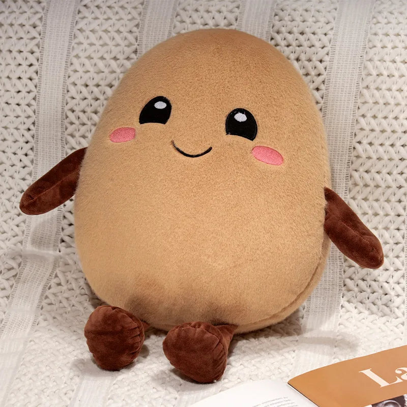 Smiling Potato Plushie Family