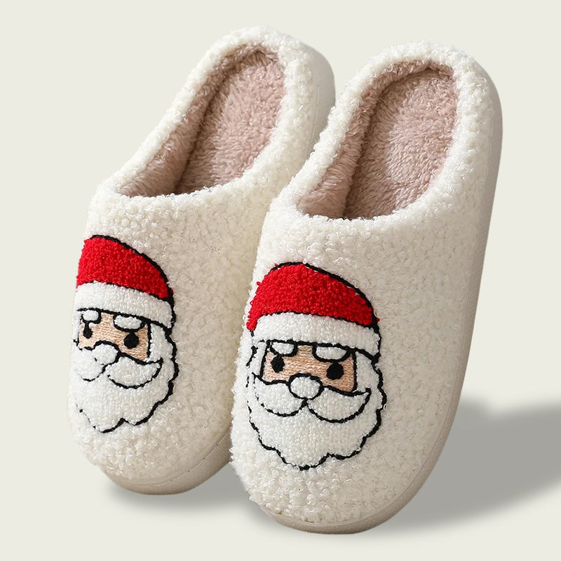 Santa Clause Plush Slippers