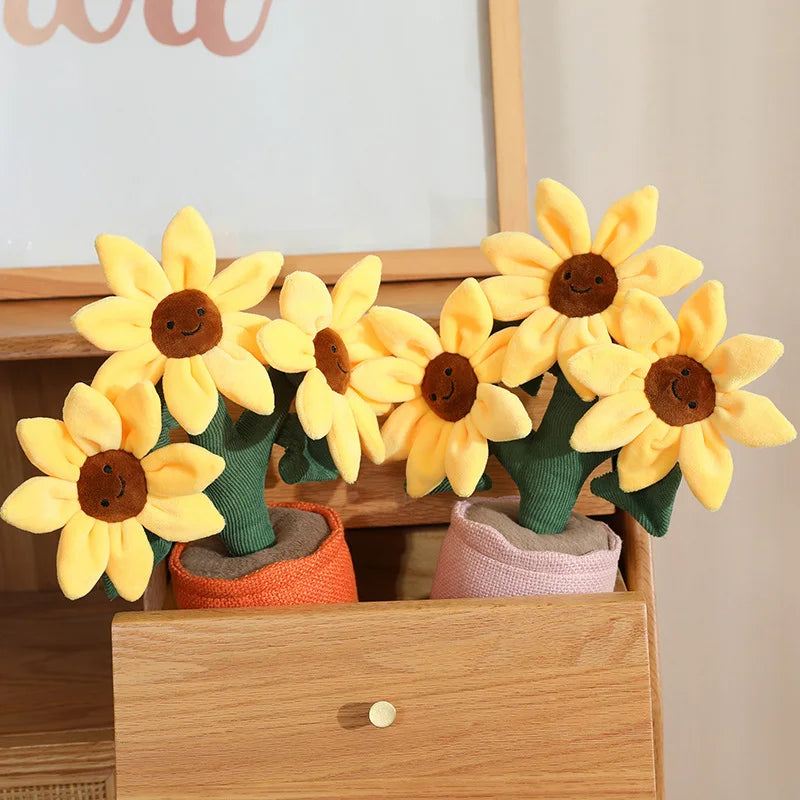 Sunflower Potted Plant Plushie