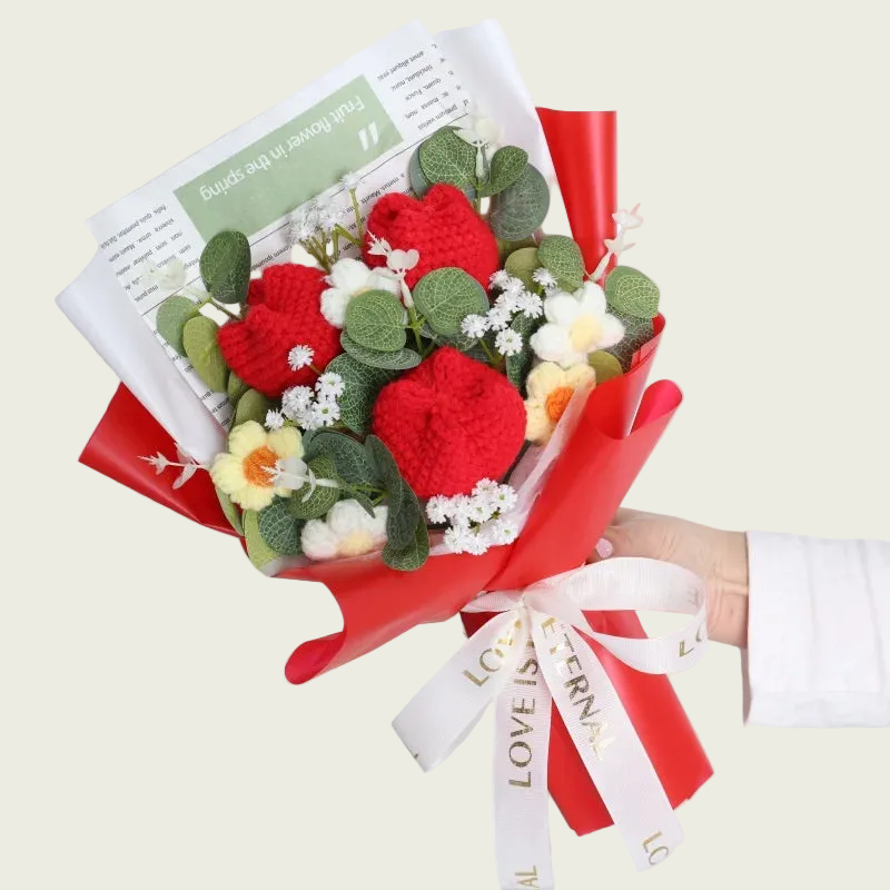 Red Tulips Plush Florist