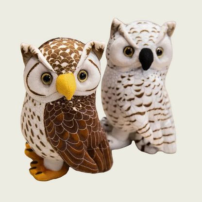 Great Horned Owl Anatomical Stuffed Animal