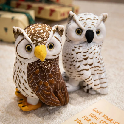 Great Horned Owl Anatomical Stuffed Animal