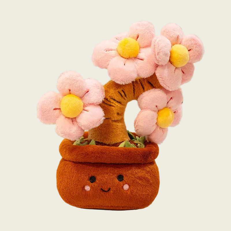 Mini Peach Tree Plushie