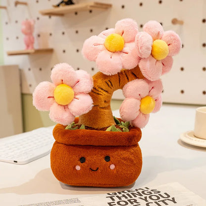 Mini Peach Tree Plushie