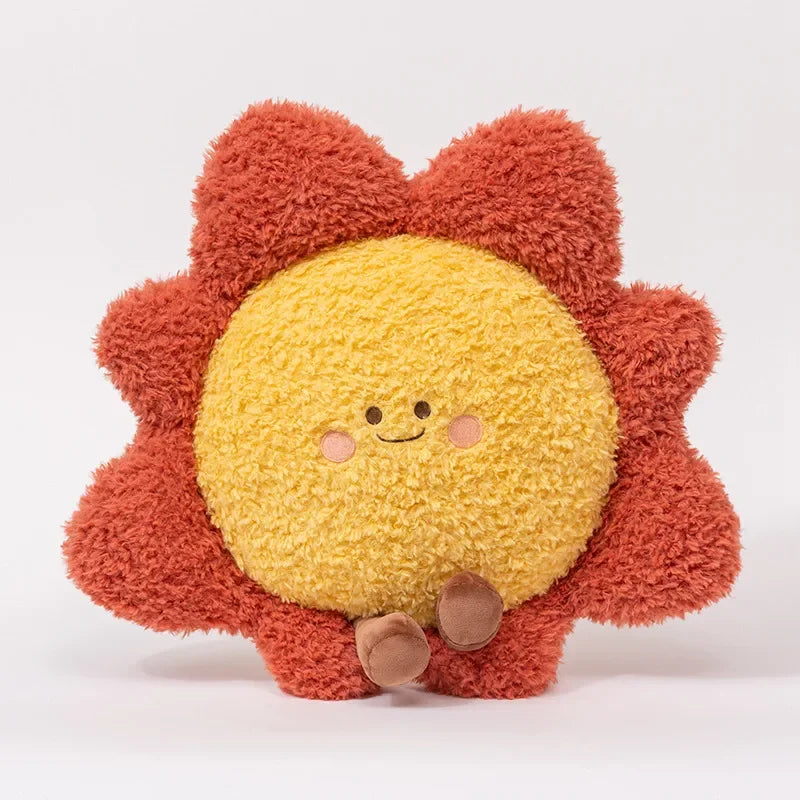 Smiling Orange Sun Plushie