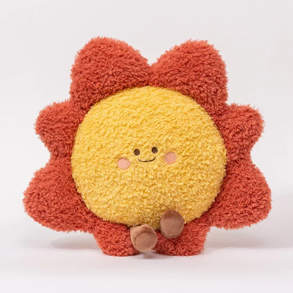 Smiling Orange Sun Plushie