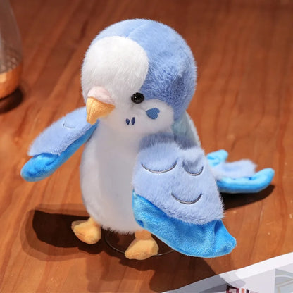 Blue Budgerigar Hand Puppet