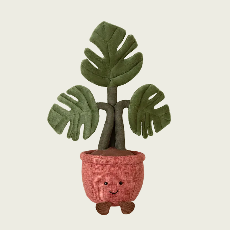 Monstera Potted Plant Plushie
