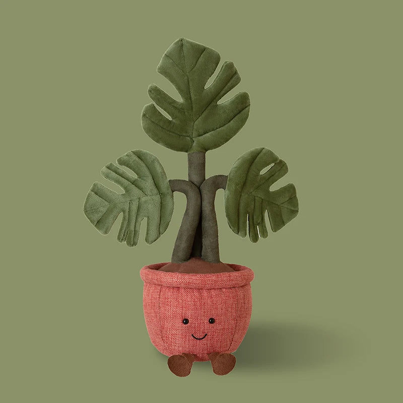 Monstera Potted Plant Plushie