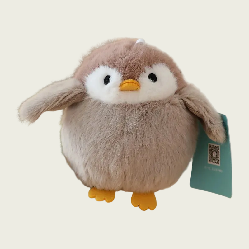 Penguin Pocket Bird Keychain Pendant