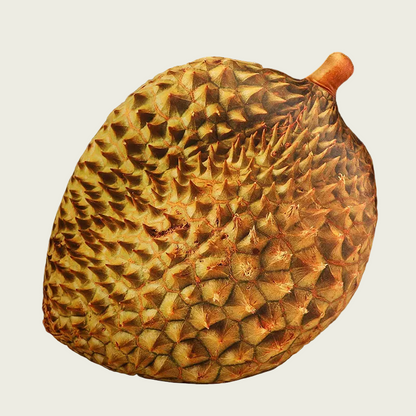 Durian Printed Fruit Plush Cushion