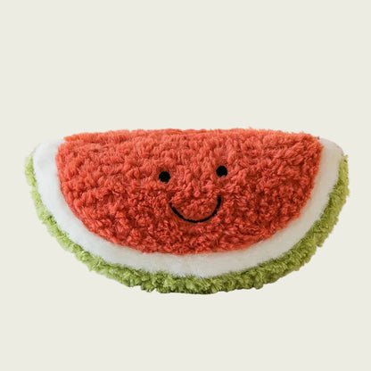 Fuzzy Watermelon Plushie