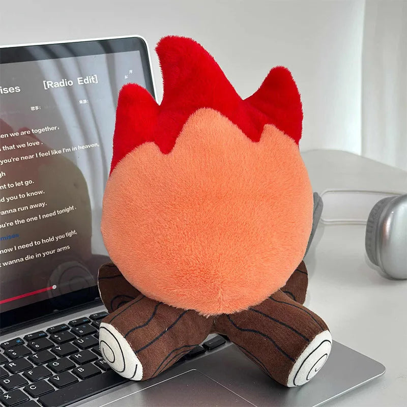 Smiling Bonfire Flame Plushie