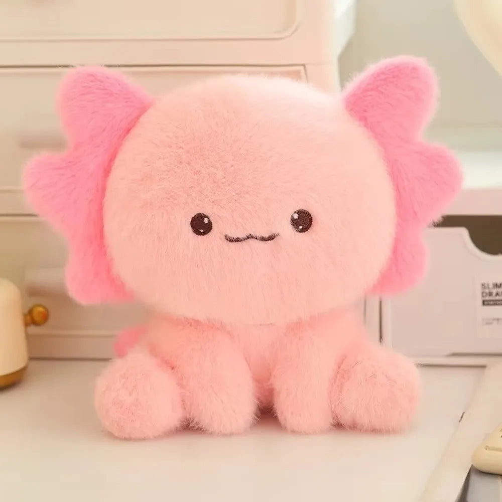 Baby Axolotl Sitting Up