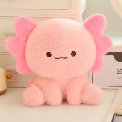Baby Axolotl Sitting Up