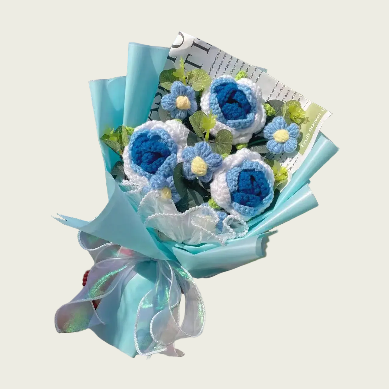 Blue Roses Plush Florist