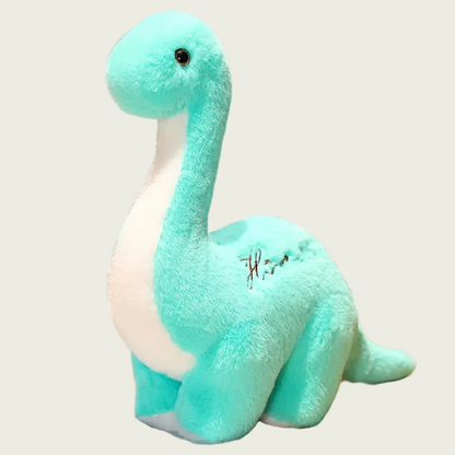 Sky Blue Baby Brontosaurus Stuffed Animal