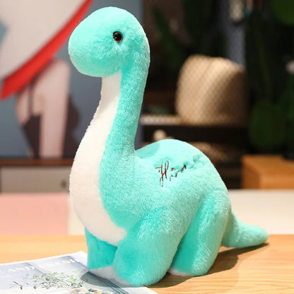 Sky Blue Baby Brontosaurus Stuffed Animal