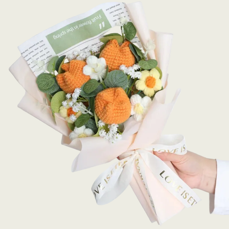 Orange Tulips Plush Florist