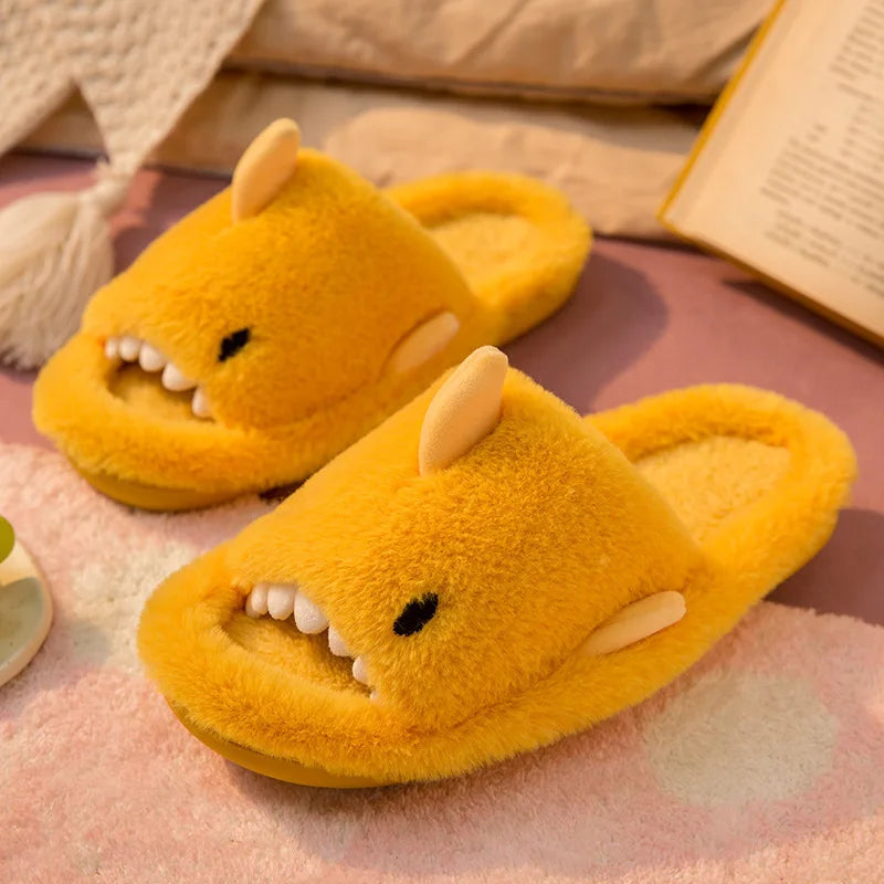 Shark Plush Slippers