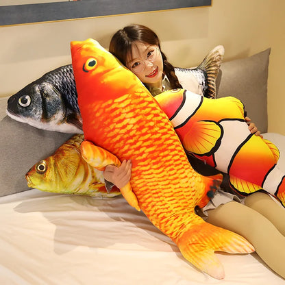 Grass Carp Body Pillow