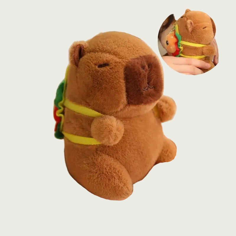 Burger Backpack Happy Capy