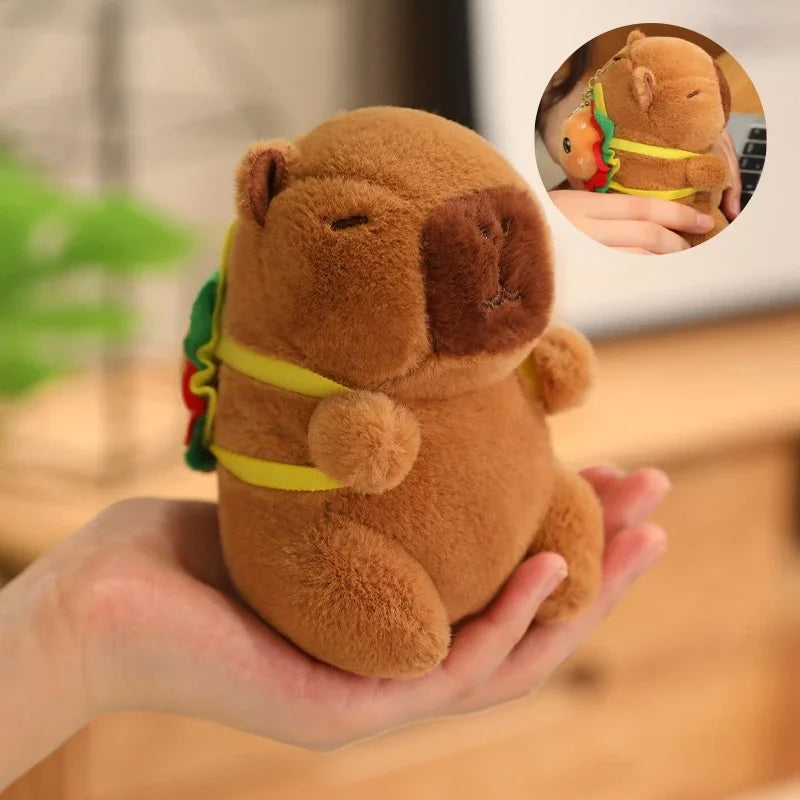 Burger Backpack Happy Capy