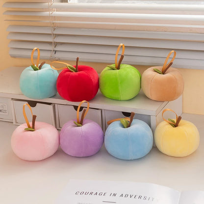 Mini Apple Plush Christmas Ornament