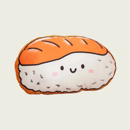 Salmon Nigiri Printed Sushi Plushie Pillow