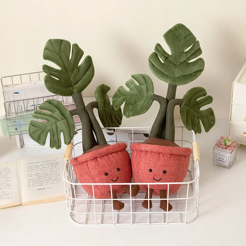Monstera Potted Plant Plushie