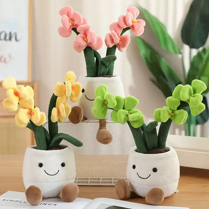 Orchid Potted Plant Plushie