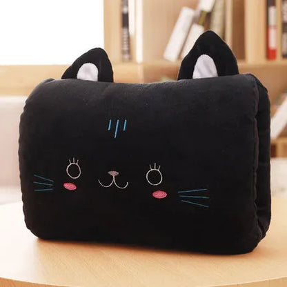 Black Cat Toasty Paws