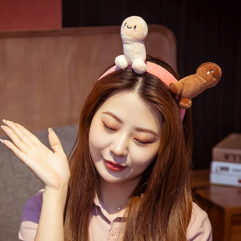 Penis Plushie Headband