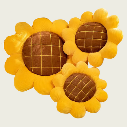 Sunflower Plush Pillow Cushion