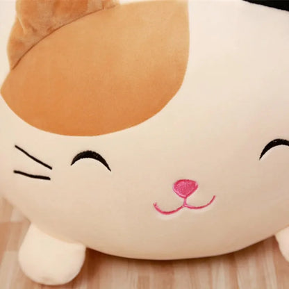 Stretched Cat Plush Cushion