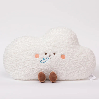 Breezy White Cloud Plushie Blowing Air