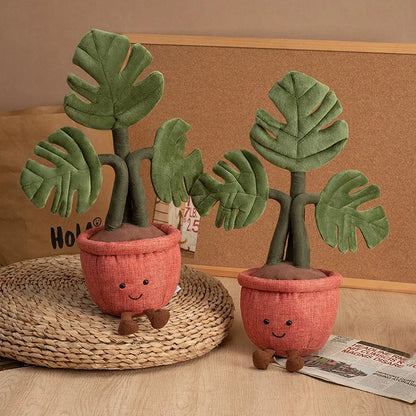 Monstera Potted Plant Plushie