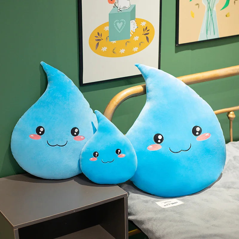 Smiling Water Drop Plushie