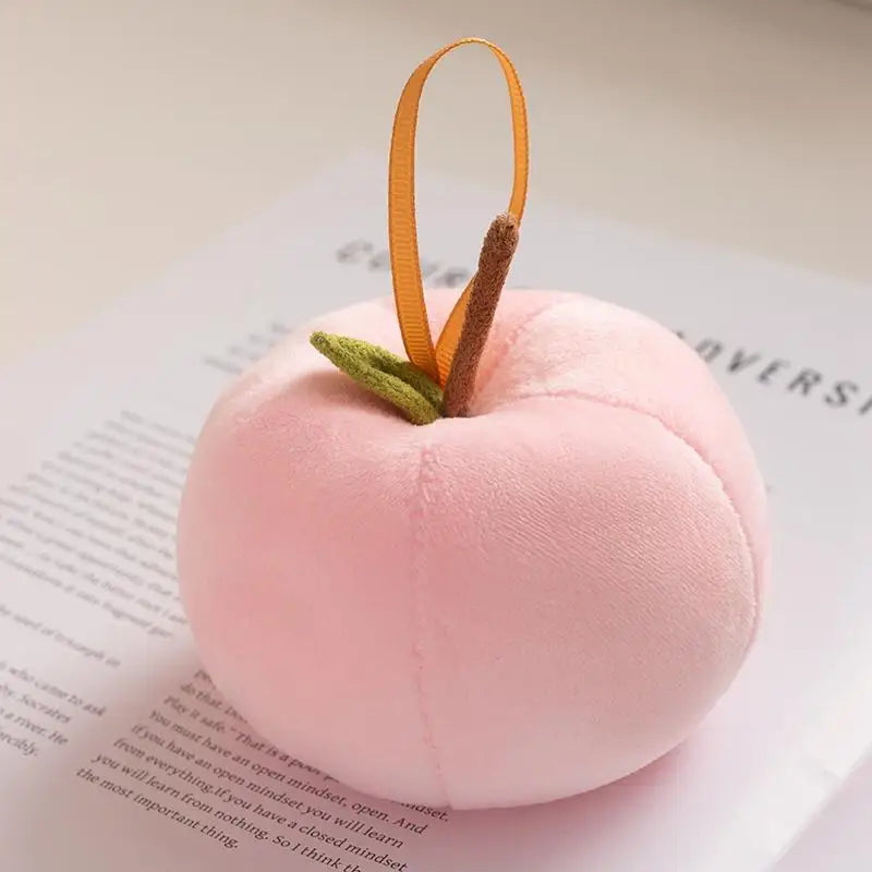 Mini Apple Plush Christmas Ornament