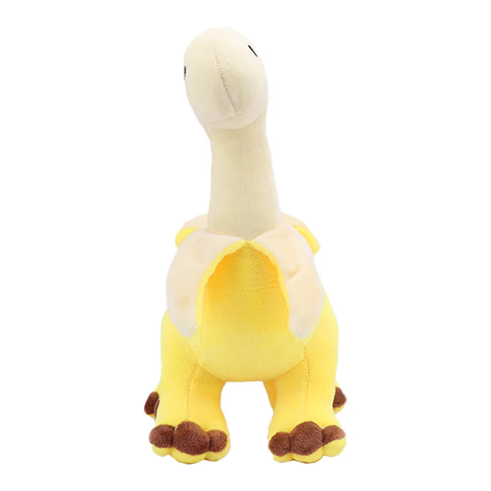Brontosaurus in a Peeled Banana Costume Plushie