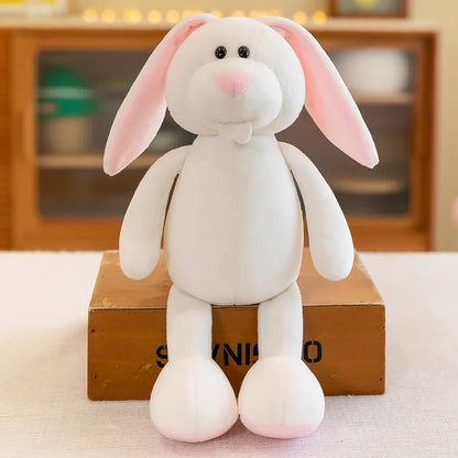 White Rabbit Plush Stuffed Animal Jungle Safari Plushie