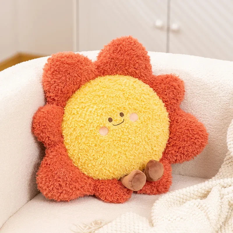 Smiling Orange Sun Plushie