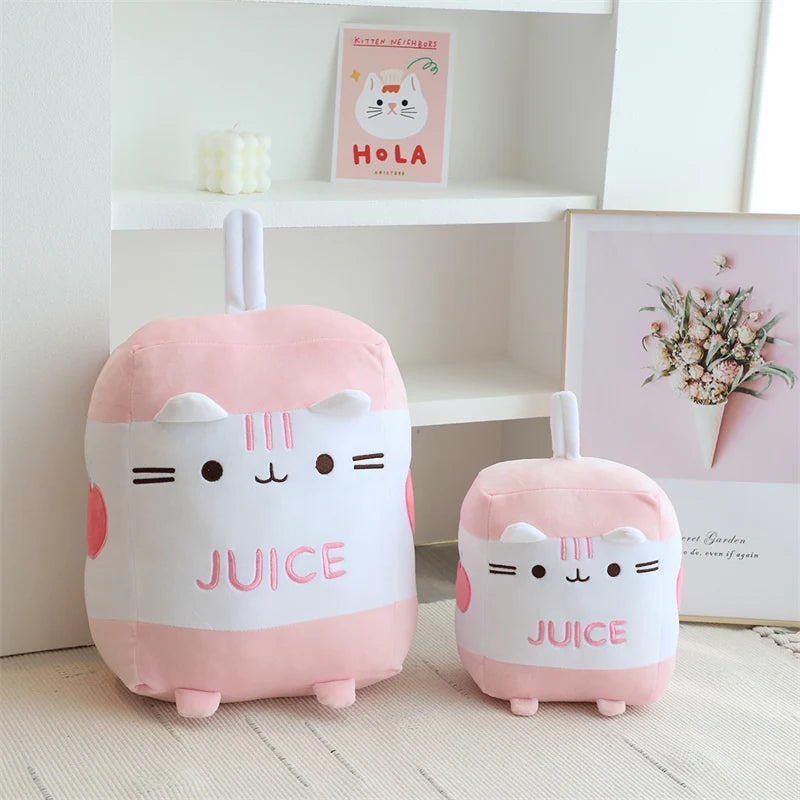 Juice Box Cat Plush