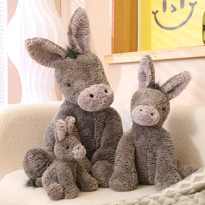 Donkey with Velvety Texture Plushie 9"-23.6" Stuffed Animal