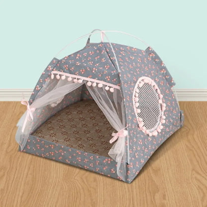 Open-Air Tent Day Bed for Pets