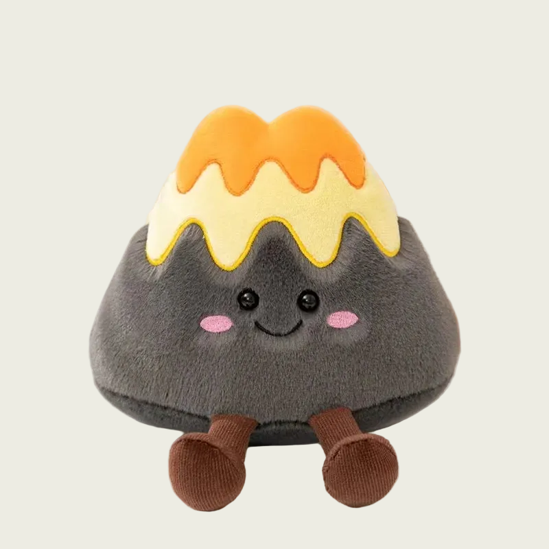 Mini Volcano with Lava Plushie
