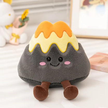 Mini Volcano with Lava Plushie