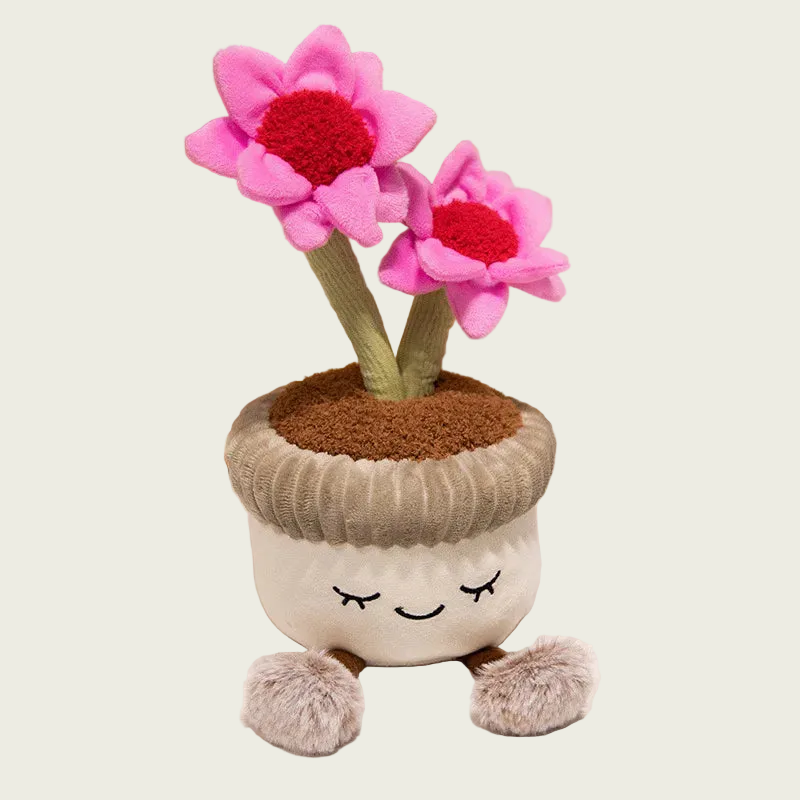 Echinacea Potted Plant Plushie