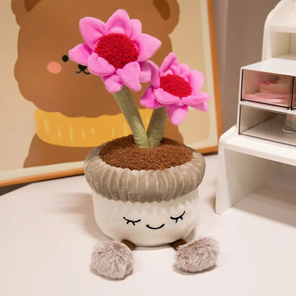 Echinacea Potted Plant Plushie